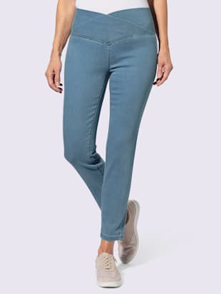 Legging en jean ceinture haute chevauchante (Image 1)