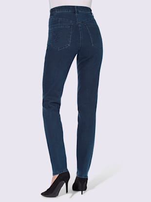 Jean ceinture élastique latérale