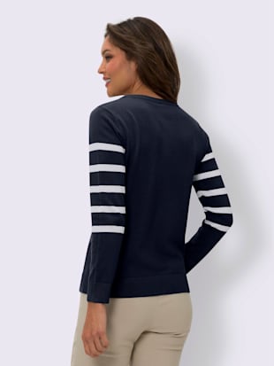 Pull encolure ronde pur coton