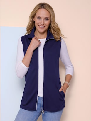 Gilet long poches pratiques