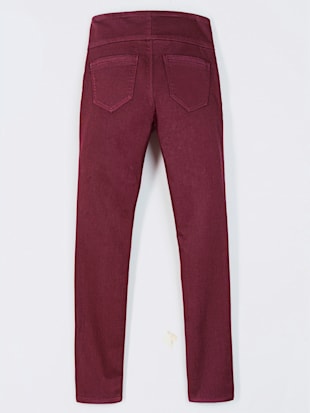 Pantalon avec ceinture large élastique et poches