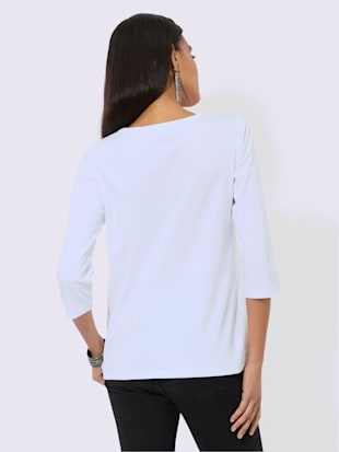 T-shirt à manches 3/4 95% coton (Image 3)