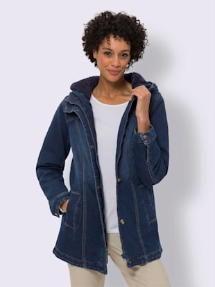 Veste en jean doublure et garnissage chaud