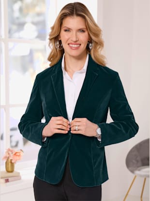 Blazer en velours imitation velours (Image 1)