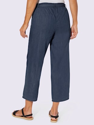 Jupe-culotte en jean ceinture amovible