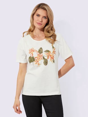 T-shirt imprimé imprimé floral