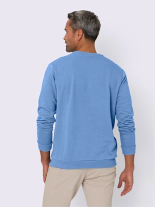 Sweat-shirt manches et ourlet à bords-côtes extensibles (Image 2)