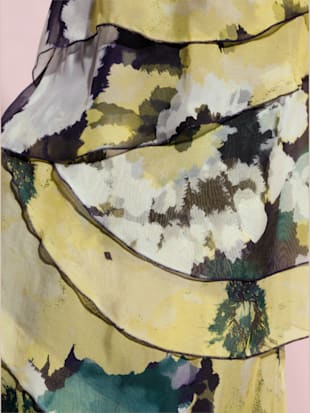 Robe à volants qualité tissée
