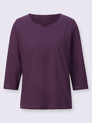 T-shirt à manches 3/4 pur coton (Image 4)