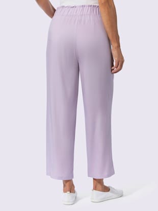 Pantalon large ceinture élastique