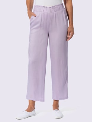 Pantalon large ceinture élastique