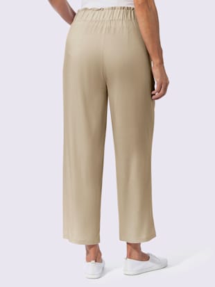 Pantalon large ceinture élastique (Image 3)