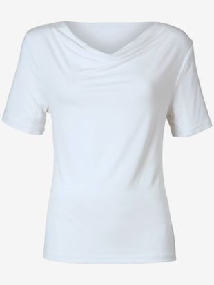 T-shirt féminin élégant col bénitier