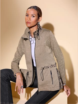 Veste en polaire polyester recyclé