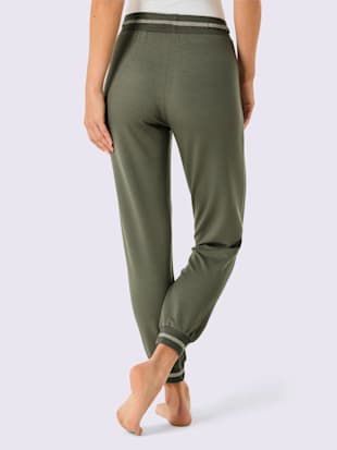 Pantalon en modal et viscose matière sweat (Image 3)
