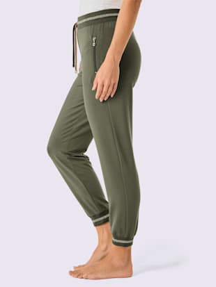 Pantalon en modal et viscose matière sweat (Image 4)