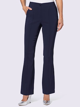 Pantalon en bengaline coupe parfaite grâce à l'élasthanne