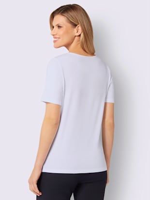 T-shirt à manches courtes viscose douce et fluide