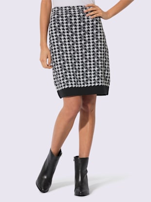Jupe en tricot 30% laine vierge (mérinos) (Image 1)