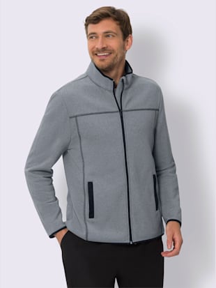 Veste en tricot polaire polaire tricotée douce