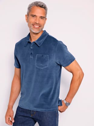 Polo qualité velours ras doux