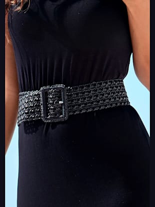 Ceinture avec boucle ton sur ton