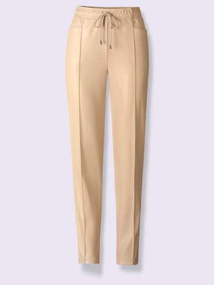 Pantalon en synthétique imitation cuir souple (Image 4)