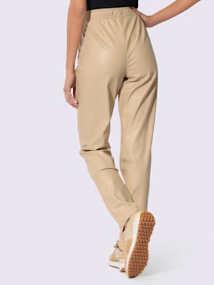 Pantalon en synthétique imitation cuir souple (Image 3)