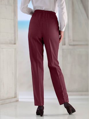 Pantalon élégant et confortable à plis