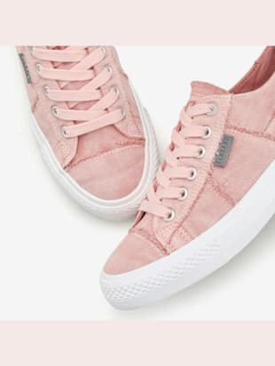 Baskets chaussures en textile, chaussures en tissu au look usé et délavé tendance (Image 5)