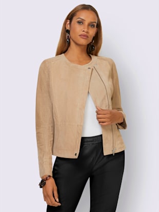 Blazer en cuir cuir véritable