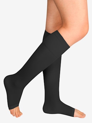 Mi-bas de support atténue la sensation de jambes lourdes