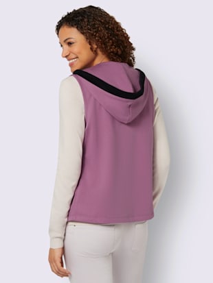 Gilet sweat 50% coton