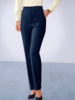 Pantalon féminin taille haute élastique