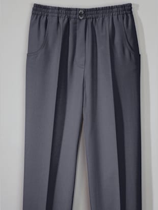 Pantalon féminin taille haute élastique
