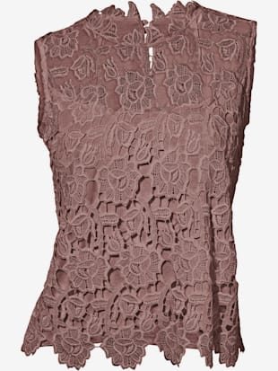 débardeur en dentelle