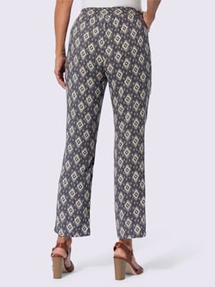 Pantalon motif ethnique tendance