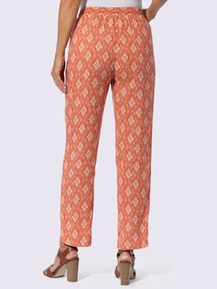 Pantalon motif ethnique tendance