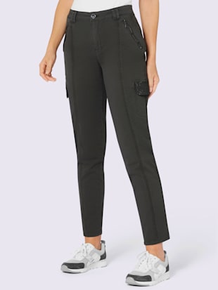 Pantalon en lyocell et coton mélange coton et lyocell de qualité