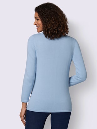 Pull à manches longues qualité coton