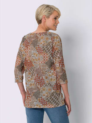 T-shirt long coupe longue affinante