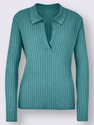 Pull à manches longues viscose