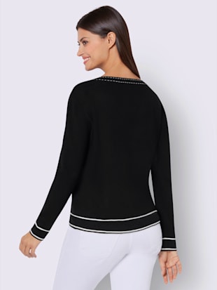 Pull en viscose et modal tricot fin et doux