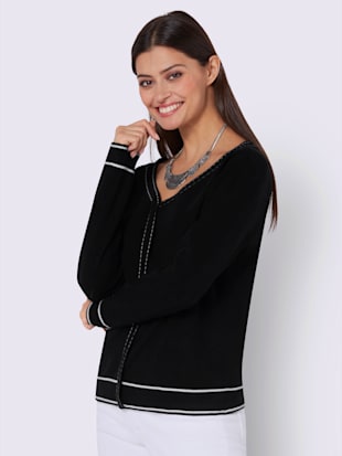 Pull en viscose et modal tricot fin et doux