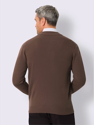 Veste en tricot col montant côtelé (Image 3)