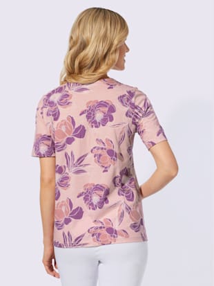 T-shirt à manches courtes imprimé floral