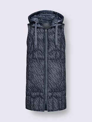 Gilet réversible en duvet 90% duvet, 10% plumes