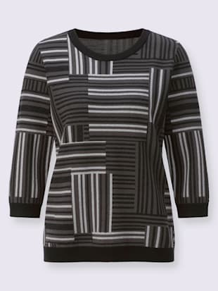 Pull à manches 3/4 avec viscose (ecovero) (Image 4)