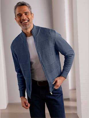 Veste en tricot mélange de cotons