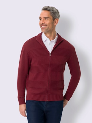 Veste en tricot mélange de cotons (Image 1)